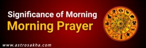 Significance of morning prayers